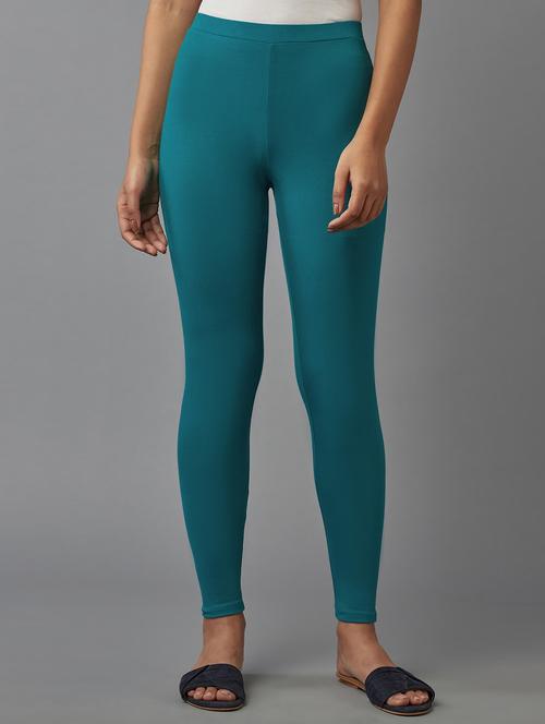 teal solid legging - 18328688 - Very Small Image - 1