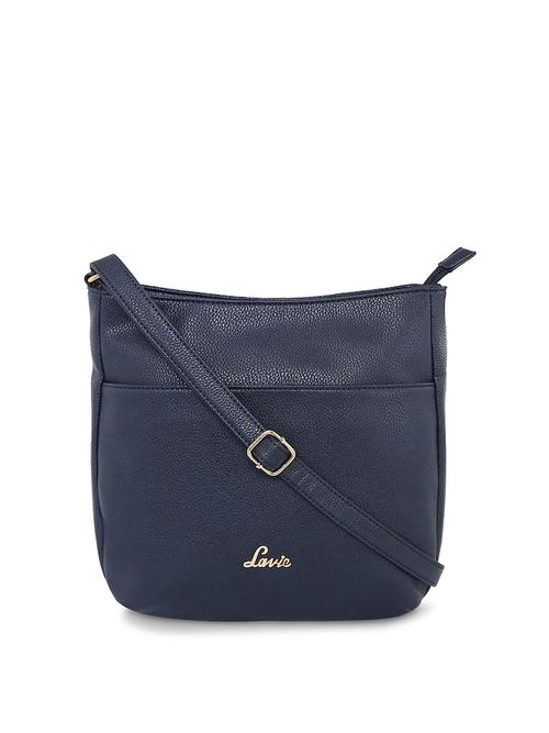 ladies lavie navy blue solid sling - 18329252 - Very Small Image - 1