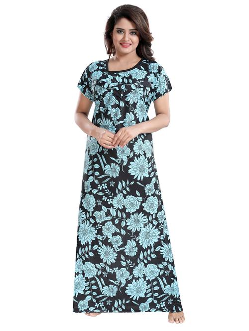 light blue satin maternity wear - 18330229 - Very Small Image - 1