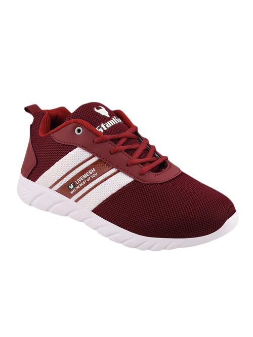 red lace up sport shoe - 18330380 - Very Small Image - 1