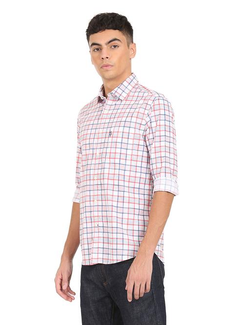 mens checks casual shirt - 18332072 - Very Small Image - 1