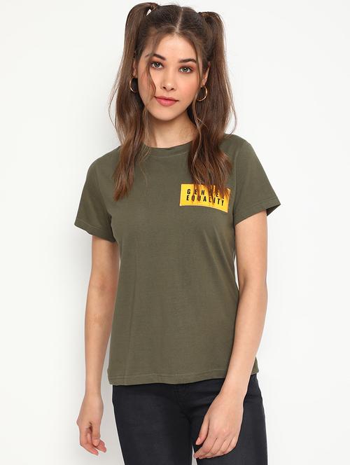 solid regular tee - 18332325 - Very Small Image - 1