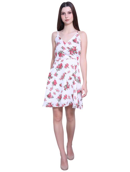 cami neck floral flared dress - 18333014 - Very Small Image - 1
