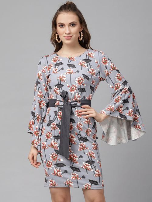 floral print sheath dress - 18333645 - Very Small Image - 1