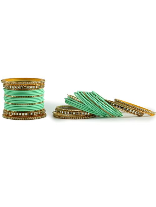 mirror fitting metal bangles - 18333817 - Very Small Image - 1
