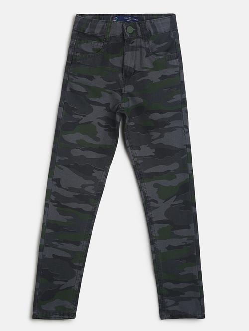 grey camouflage casual trouser - 18333839 - Very Small Image - 1