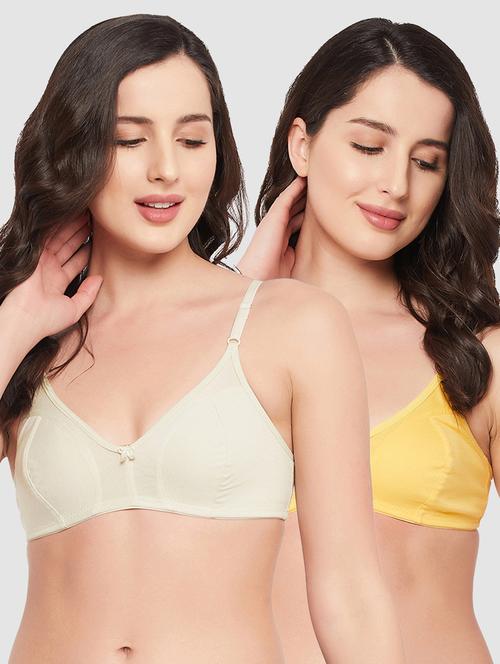 pack of 2 solid regular bra - 18333961 - Very Small Image - 1