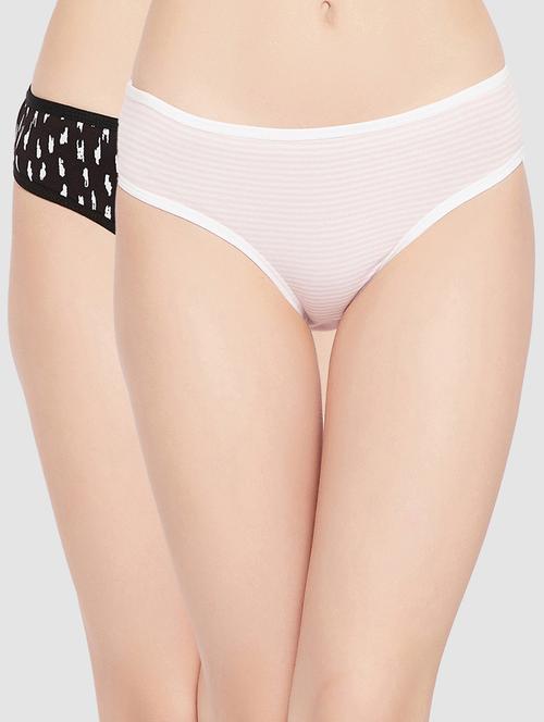 pack of 2 printed bikini panty - 18334044 - Very Small Image - 1