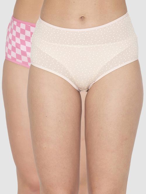 pack of 2 printed hipster panty - 18334060 - Very Small Image - 1