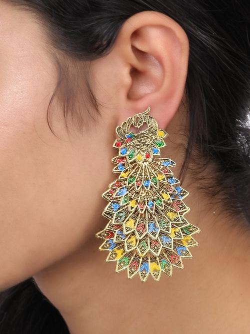 new model fancy earrings - 18334444 - Very Small Image - 1