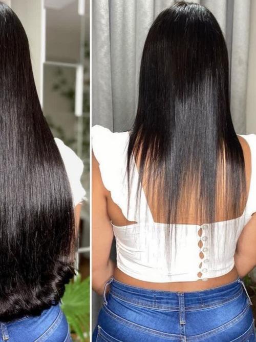 hair extensions black color - 18334507 - Very Small Image - 1