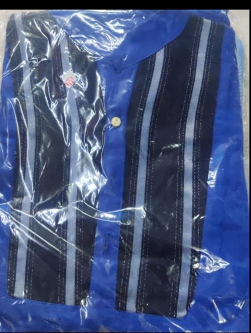 mandarin neck solid regular tunic - 18334532 - Very Small Image - 1