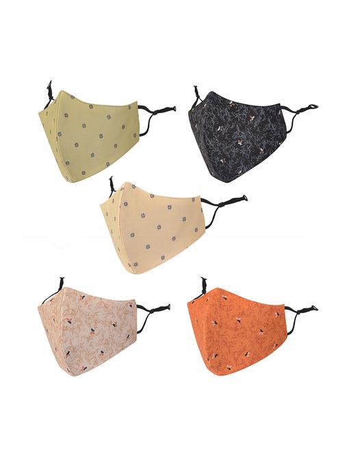 multi colored cotton antipollution mask - 18335002 - Very Small Image - 1
