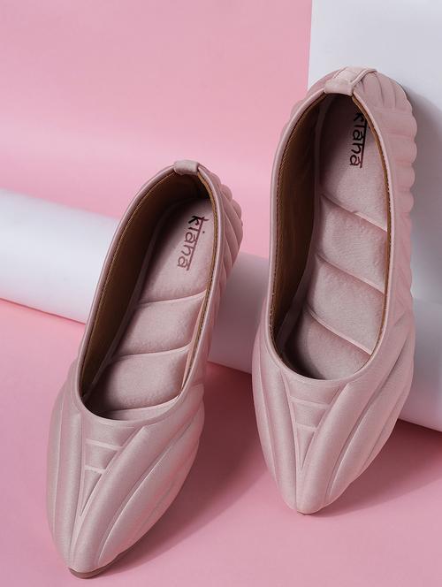 pink canvas slip on ballerina - 18335089 - Very Small Image - 1