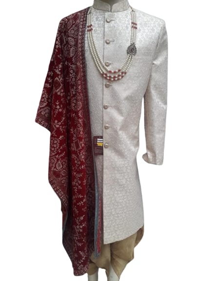 groom sherwani set - 18335795 - Very Small Image - 1