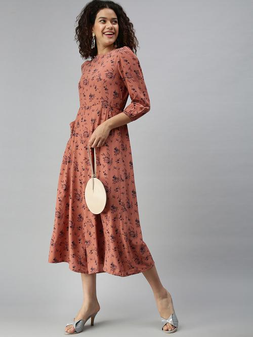 round neck floral jumpsuit - 18336940 - Very Small Image - 1