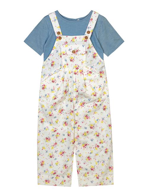 yellow floral full length jumpsuit - 18338978 - Very Small Image - 1