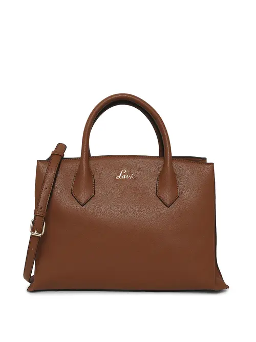 ladies leather hand bag brown color - 18339568 - Very Small Image - 1