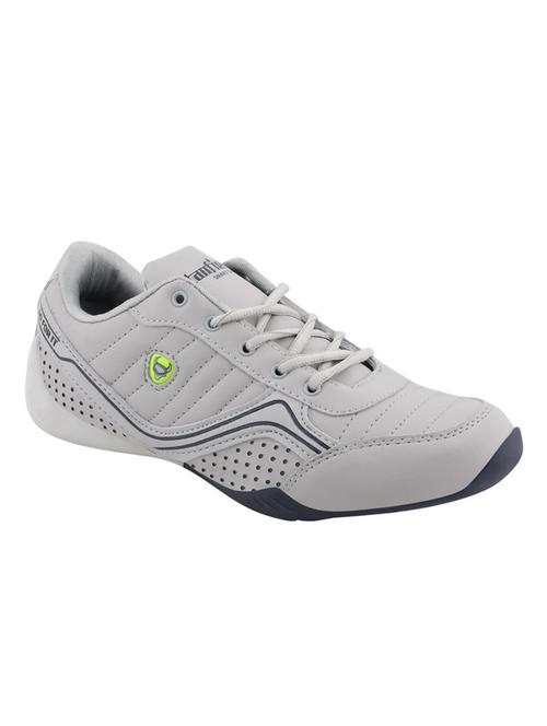 men grey lace up sport shoe - 18339723 - Very Small Image - 1