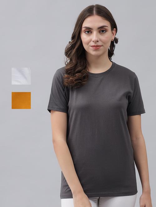 set of 3 short sleeved solid regular tee - 18339739 - Very Small Image - 1