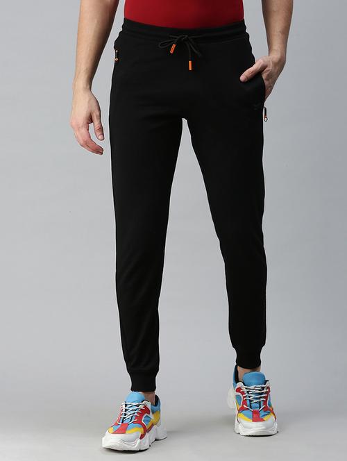 men solid mid rise full length jogger - 18339889 - Very Small Image - 1