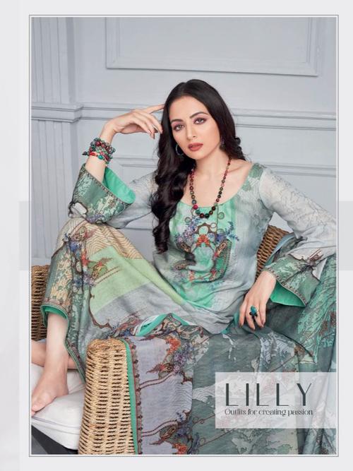 women unstitched suit set - 18340591 - Very Small Image - 1