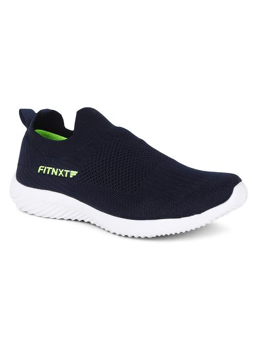 navy slip on sport shoes - 18340885 - Very Small Image - 1