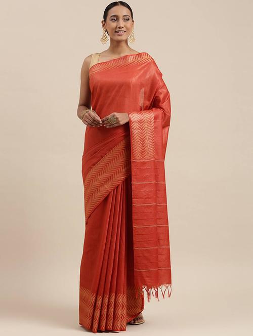 jacquard work banarasi saree with blouse - 18341034 - Very Small Image - 1