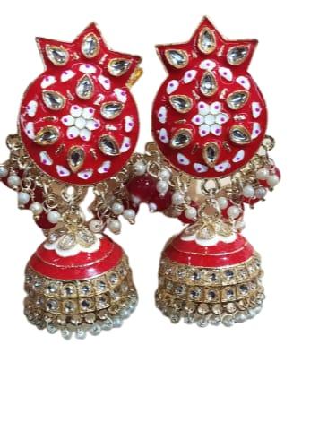 party wear earring set - 18341041 - Very Small Image - 1