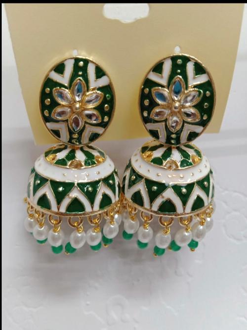 ladies earings - 18341495 - Very Small Image - 1