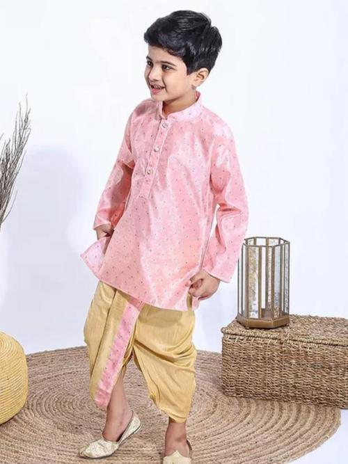 kurtad set with dhoti - 18341558 - Very Small Image - 1