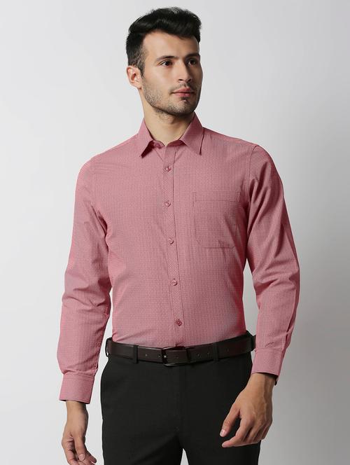 red checkered formal shirt - 18341609 - Very Small Image - 1