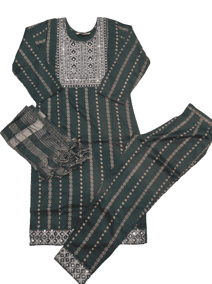 kurti and pant dupatta best quality - 18341741 - Very Small Image - 1