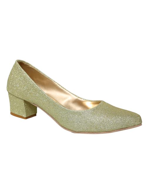 gold synthetic slip on sandals - 18342090 - Very Small Image - 1