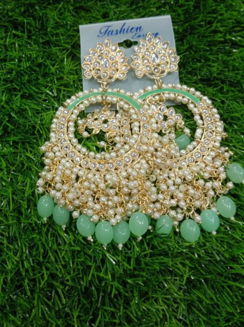 exclusive fancy chand bali party wear - 18342199 - Very Small Image - 1