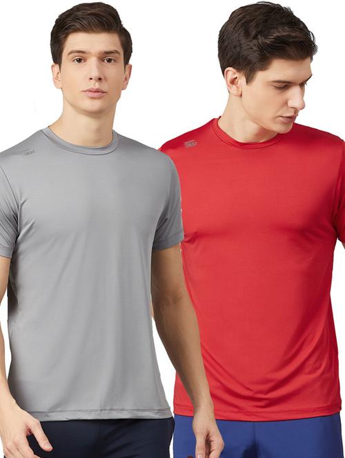 set of 2 solid t-shirt - 18342304 - Very Small Image - 1