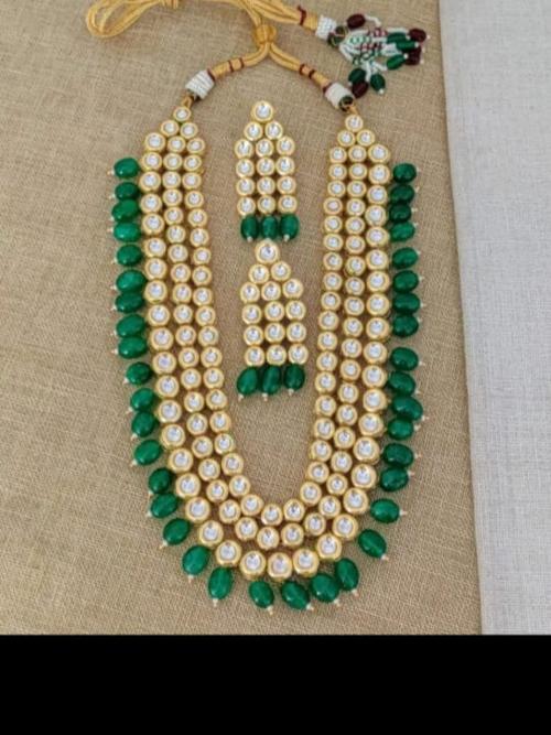 artificial jewellery necklace with earrings set - 18342708 - Very Small Image - 1