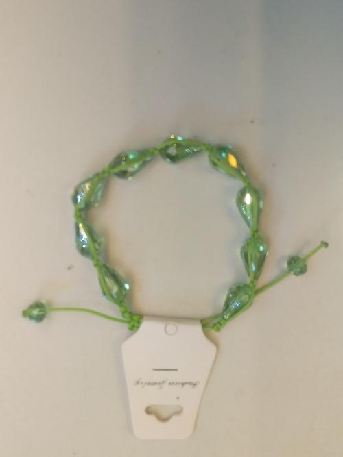 korean crystal adjustable bracelet - 18342709 - Very Small Image - 1