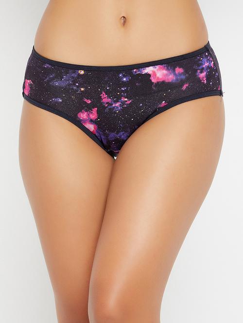 mid rise printed bikini panty - 18343042 - Very Small Image - 1