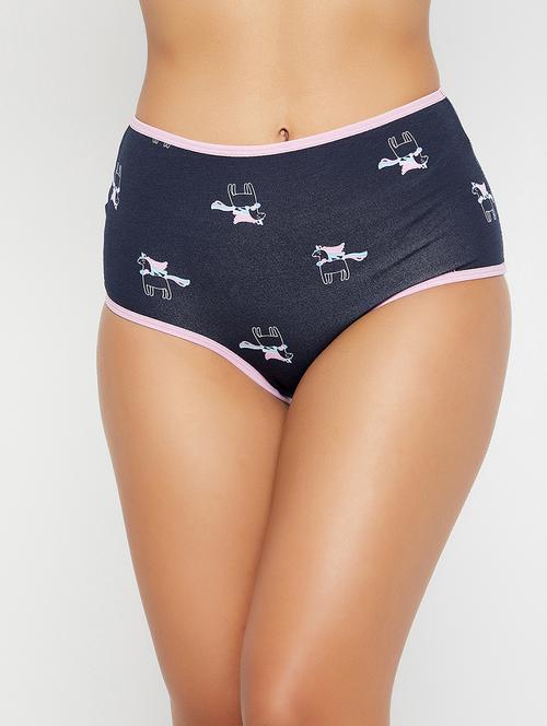 high rise printed hipster panty - 18343053 - Very Small Image - 1