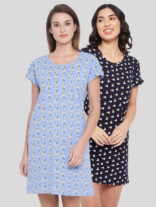 pack of 2 printed sleepshirt - 18343110 - Very Small Image - 1