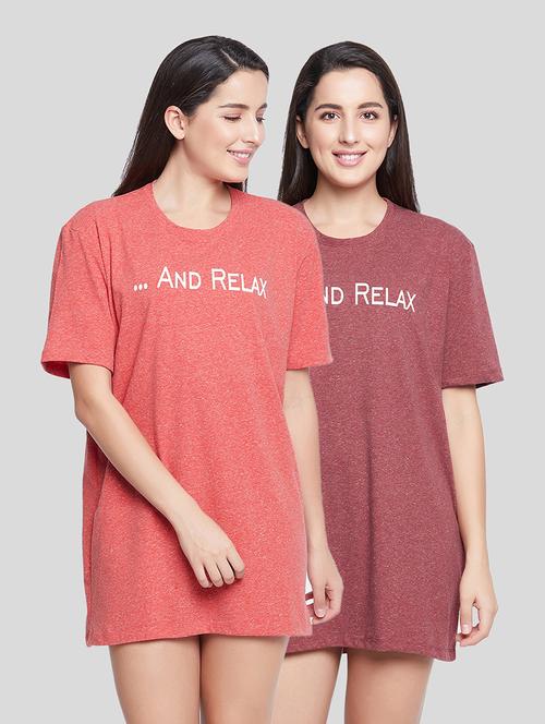 pack of 2 printed sleepshirt - 18343131 - Very Small Image - 1