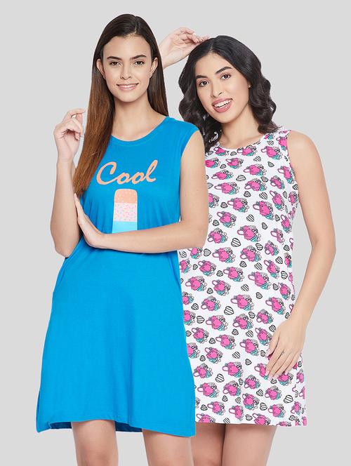 pack of 2 printed sleepshirt - 18343134 - Very Small Image - 1
