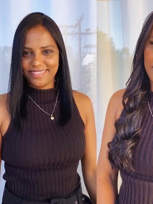 hair extensions brown color - 18343477 - Very Small Image - 1