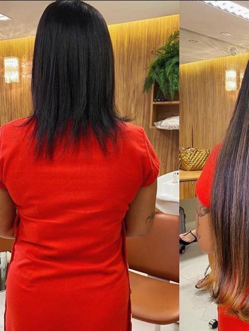 hair extensions brown color - 18343483 - Very Small Image - 1