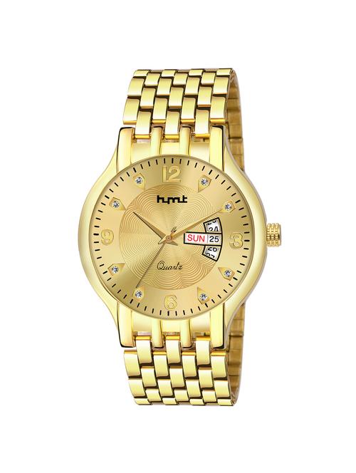 hymt hmty-7047 original gold plated day & date functioning for boys-men - 18344292 - Very Small Image - 1