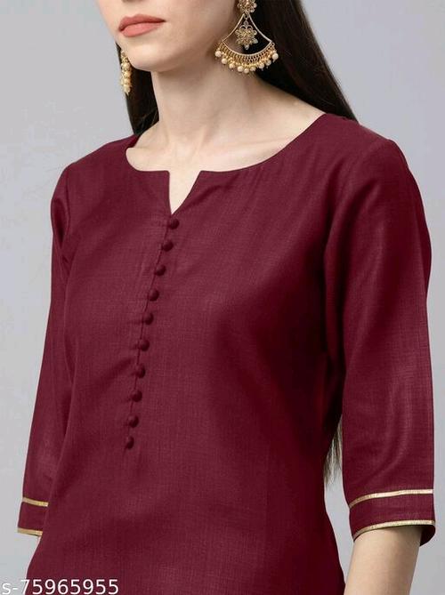 kurtis for women latest design masline - 18344483 - Very Small Image - 1