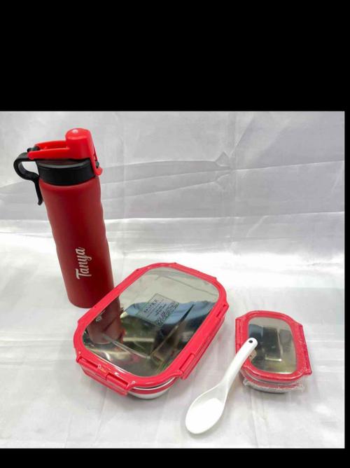 kids school lunch box and botel - 18344510 - Very Small Image - 1