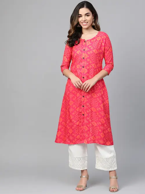 women's a-line kurta - 18344747 - Very Small Image - 1