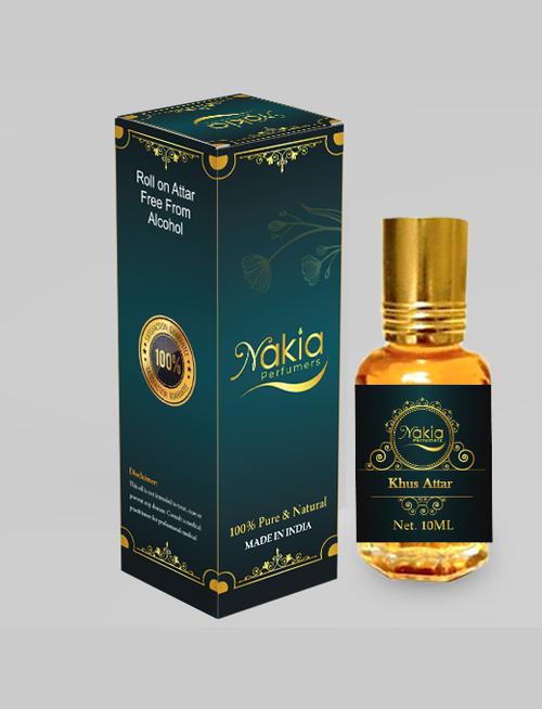 nakia perfumers khus attar 10ml alcohol-free - 18345374 - Very Small Image - 1